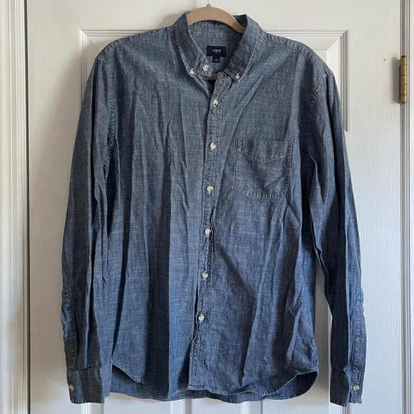 J.Crew Factory Chambray Shirt - Picture 2 of 4